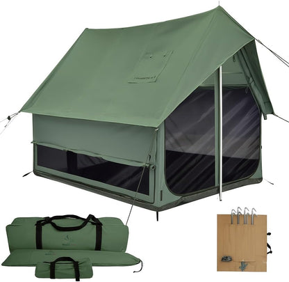 Waterproof Canvas Bell Tent for Camping & Glamping