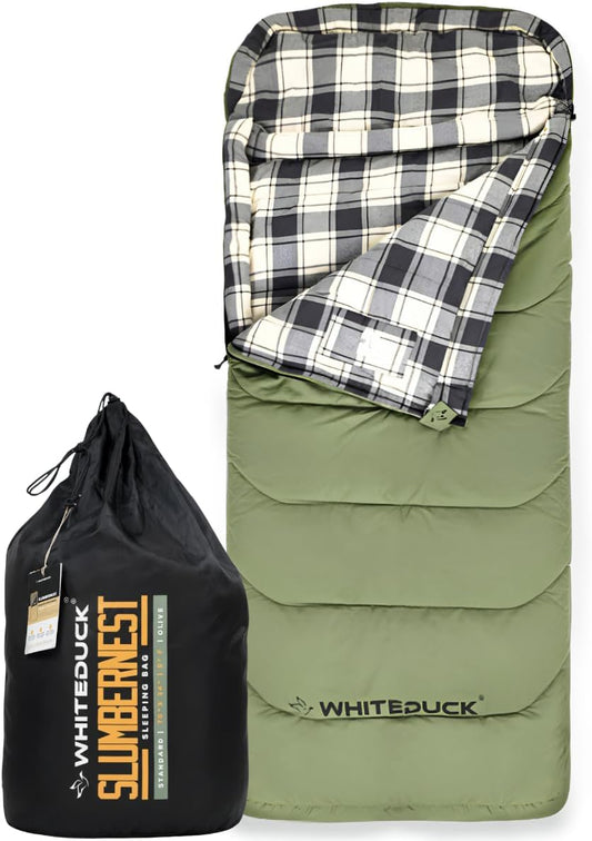 20°F Ultra-Warm Sleeping Bag – Comfortable Outdoor Sleep for Adults