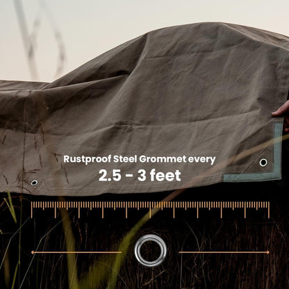 Heavy-Duty Waterproof Tarp – Built for All-Weather Protection