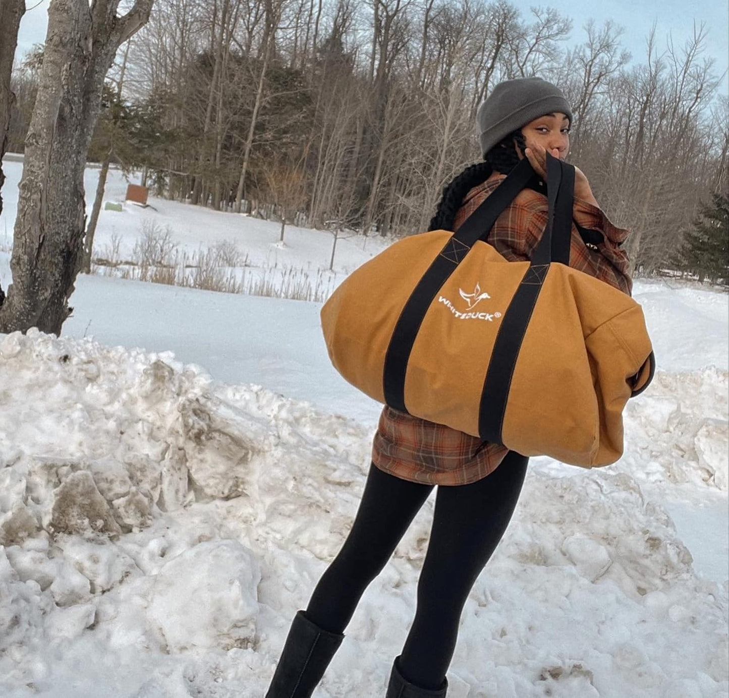Military-Grade Canvas Duffel Bag – Tough & Reliable