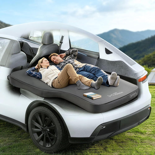 Extra-Thick Self-Inflating Sleeping Pad for Camping and Travel